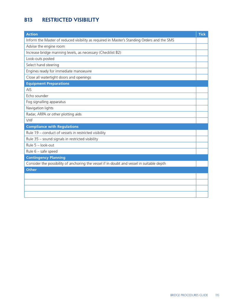 B13 Restricted Visibility | PDF