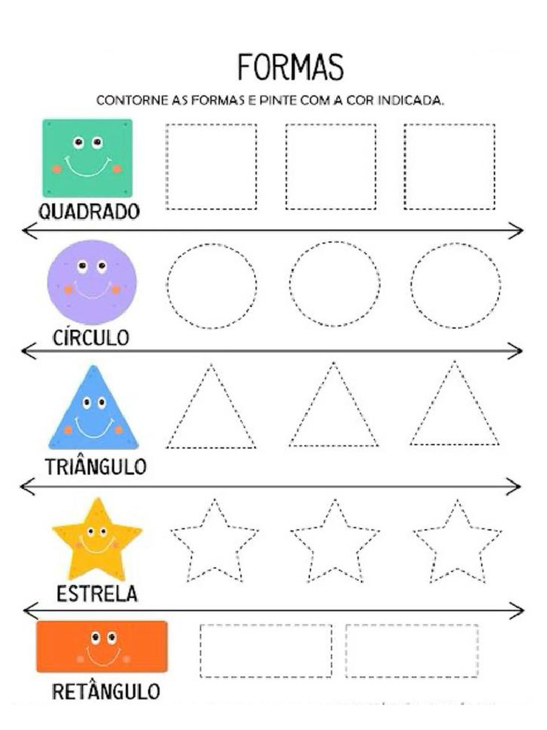 Atividade Formas Geoétricas | PDF
