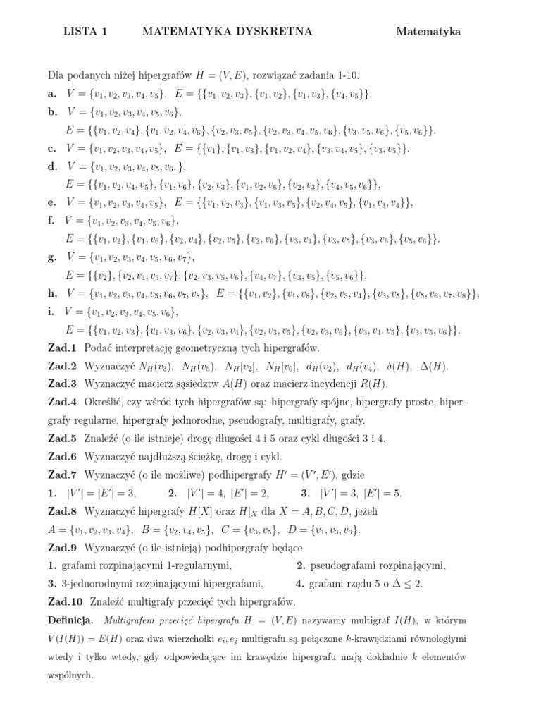 Matematyka Dyskretna 2 Pdf