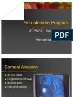 Pre Optometry Program