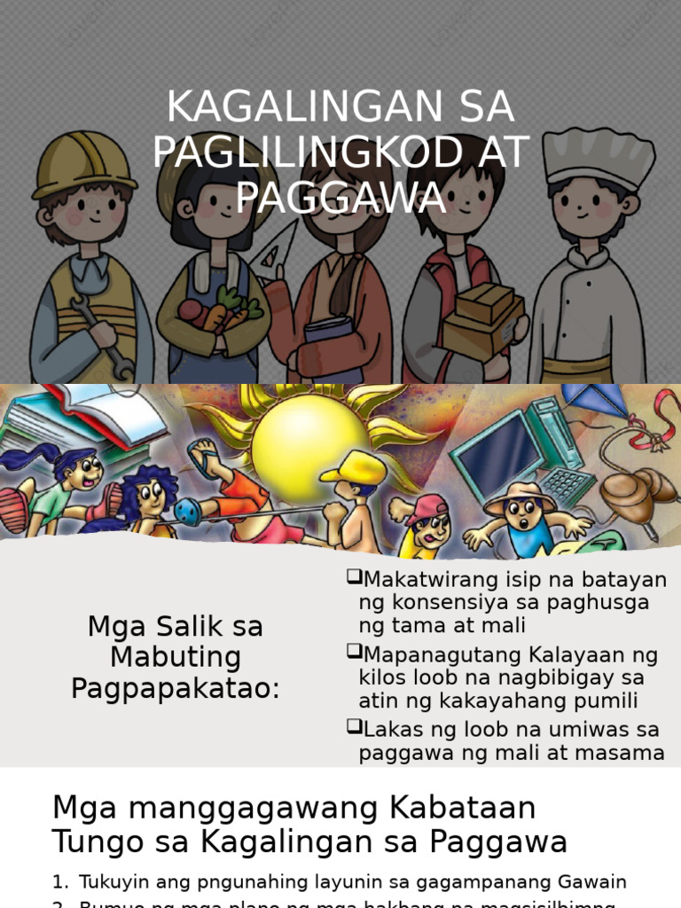 Pag Gawa | PDF