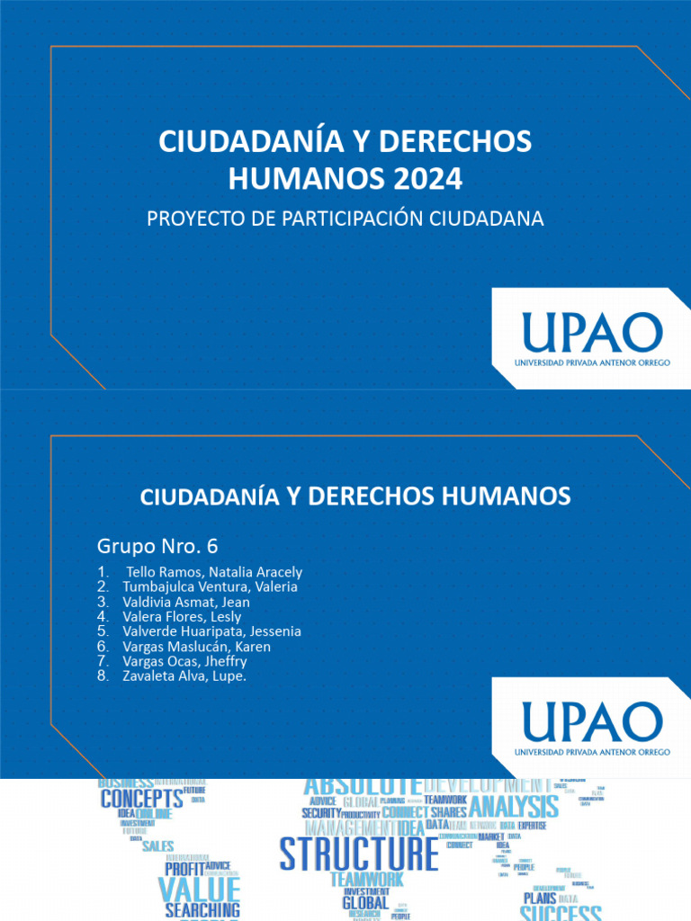 Plantilla PPT UPAO-4 | PDF