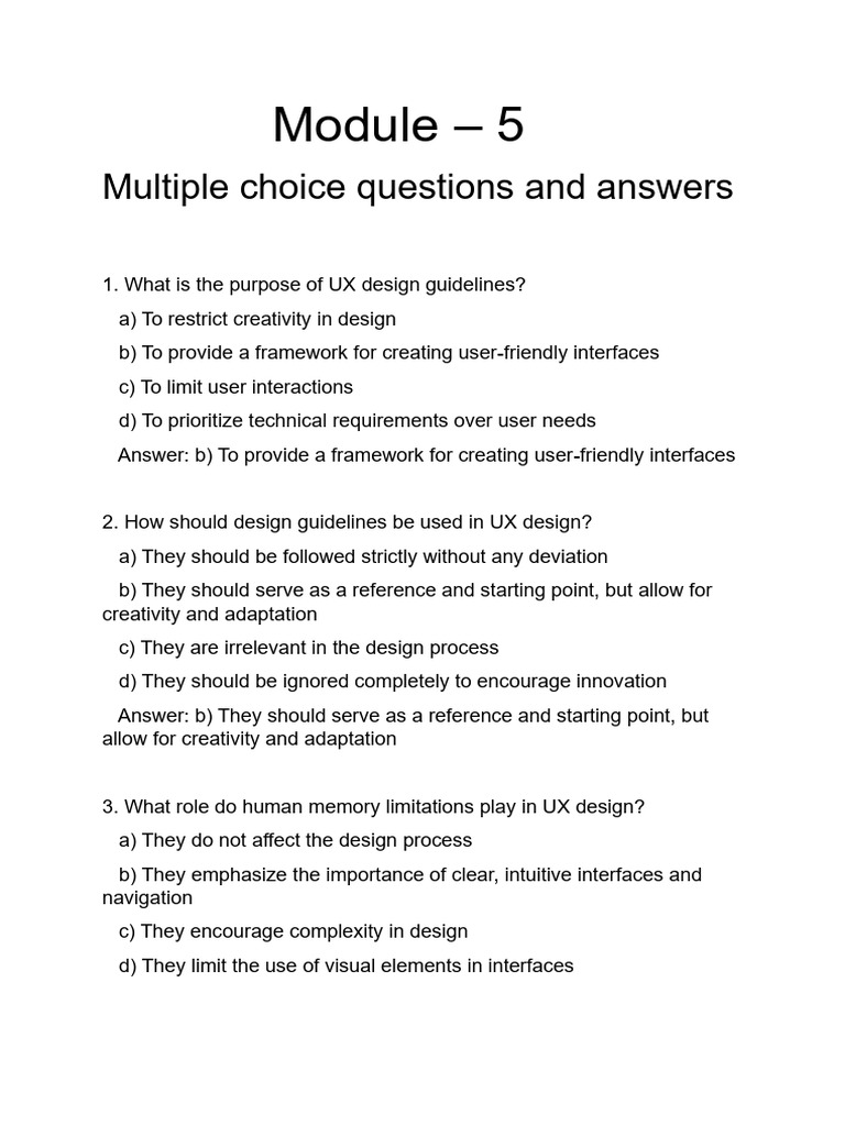 Module 5 | PDF