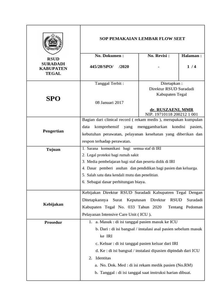 Format Spo Flowset | PDF | Science & Mathematics