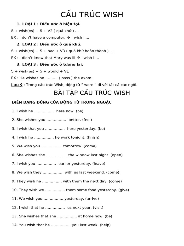 WISH | PDF