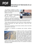 Download Causas y Consecuencias de Tirar Basura en Las Playas y en Las Calles by Jesus Eduard SN77167324 doc pdf