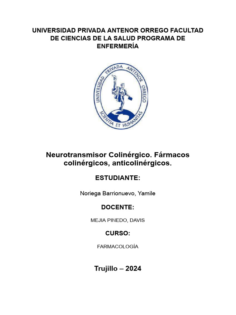 Informe Farmaco | PDF