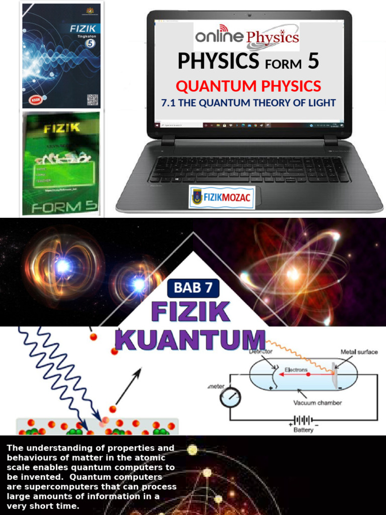 7.1 The Quantumm Theory of Light 2023 | PDF