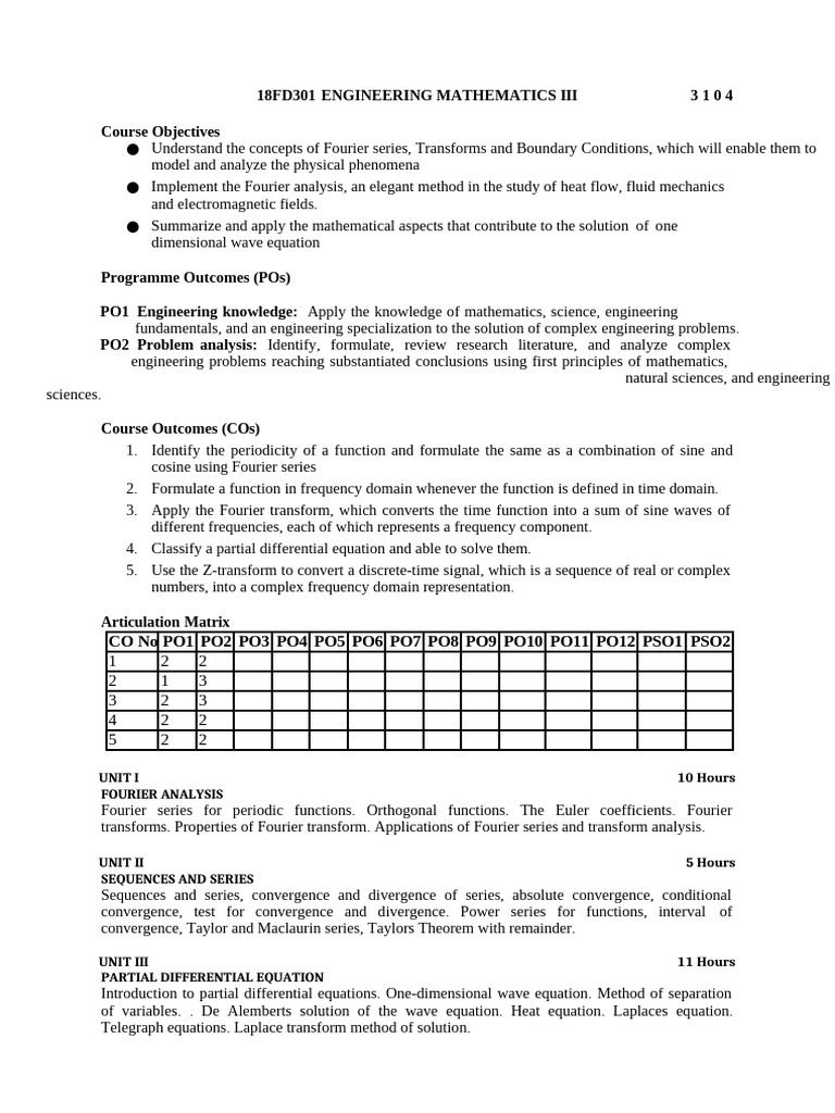 Sem 3 | PDF