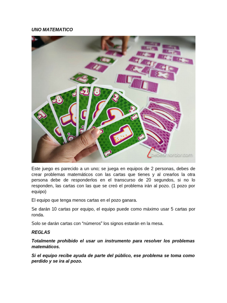 Uno Matematico | PDF