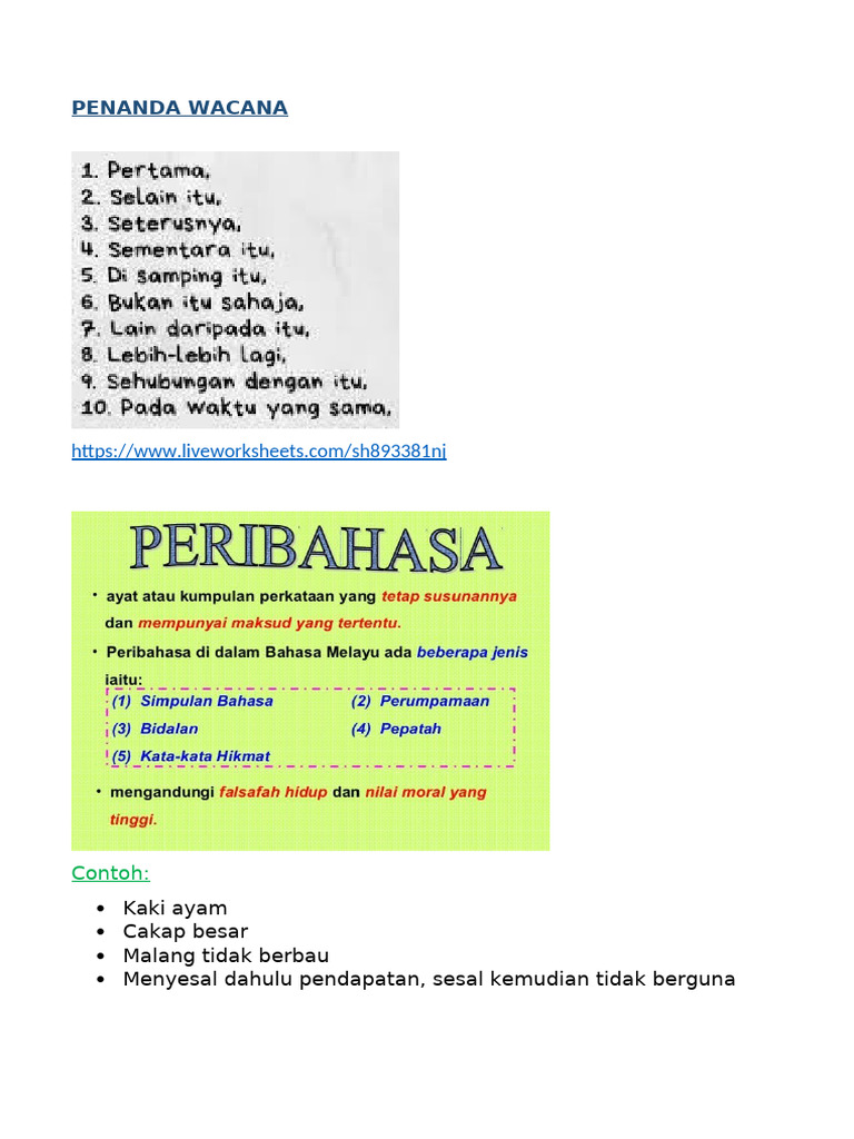 PSLE Malay Paper 1 | PDF