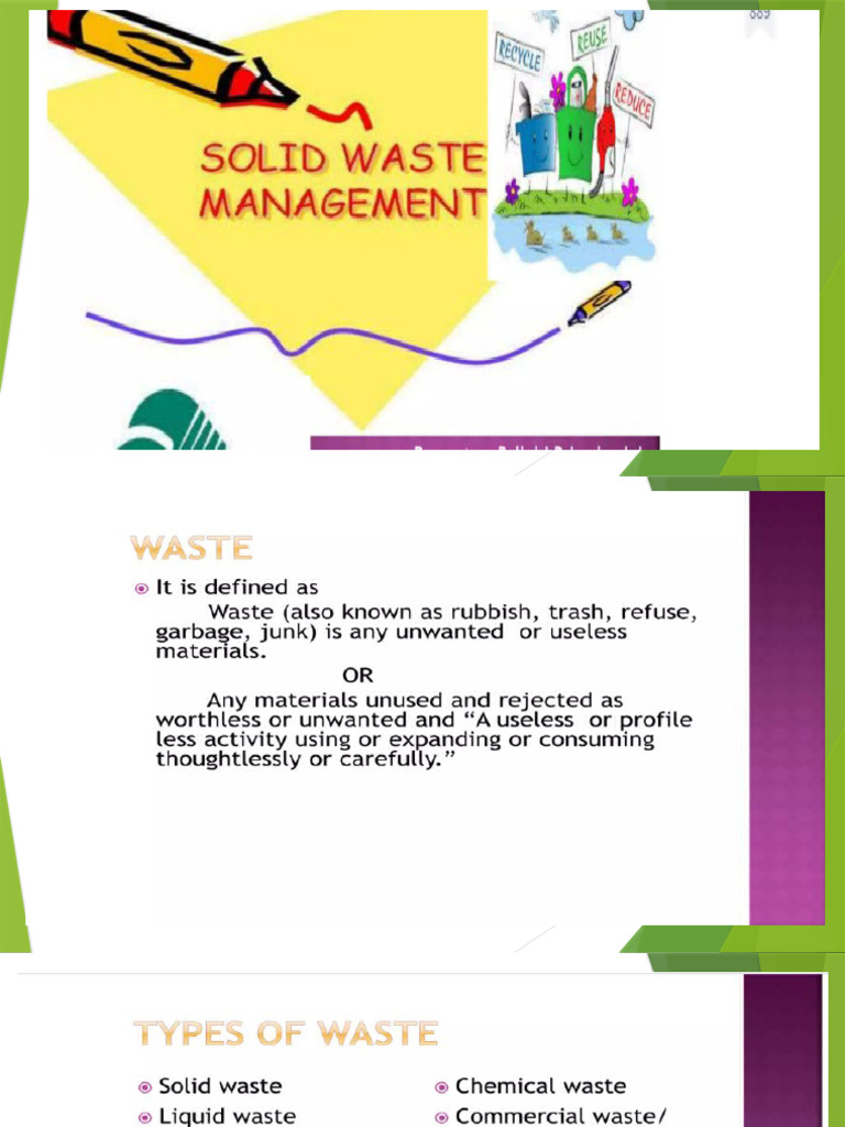 Solid Waste Management 1 | PDF