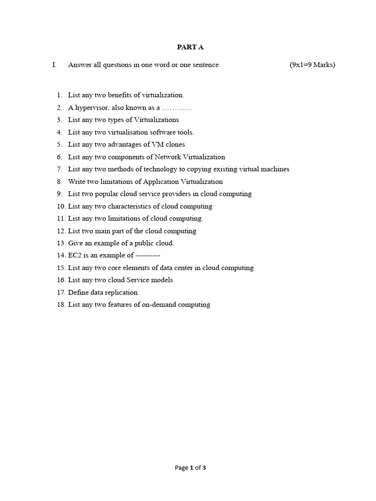 VTCC Questions | PDF