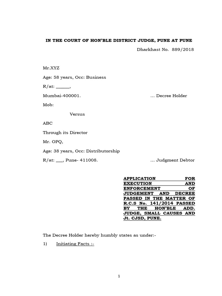 Execution | PDF