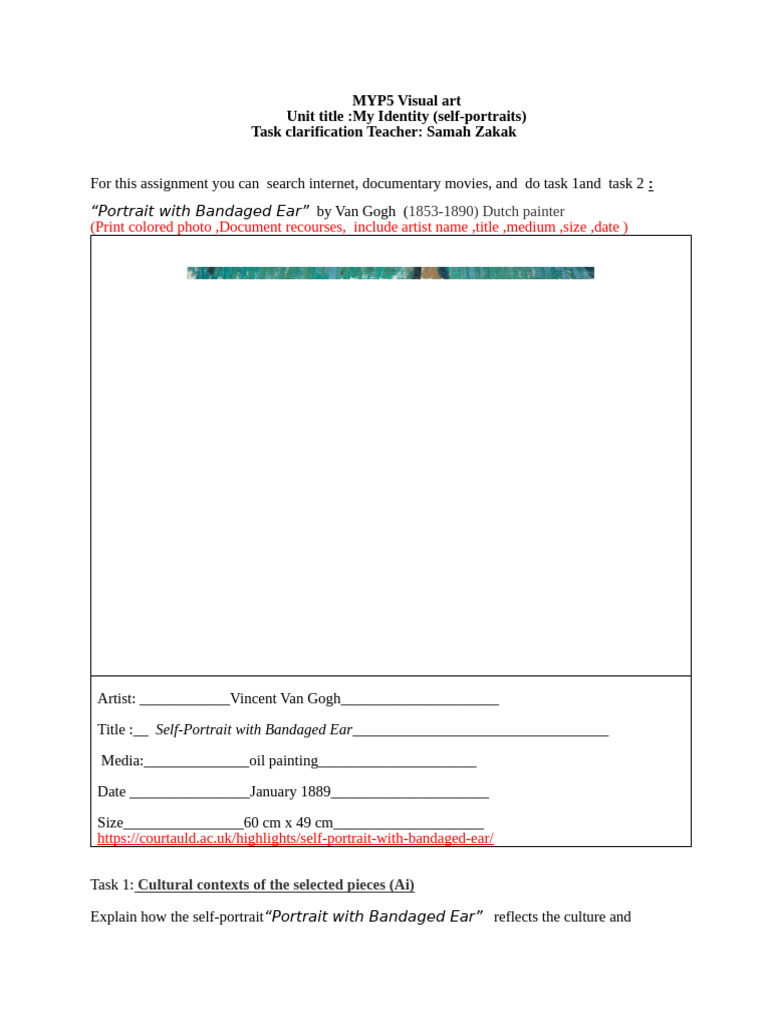 Van Gogh Wow | PDF