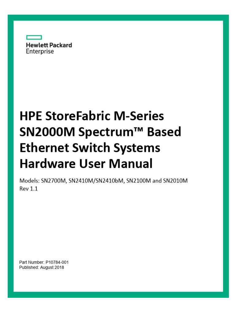 HPE - A00027012en - Us - HPE StoreFabric M-Series SN2000M
