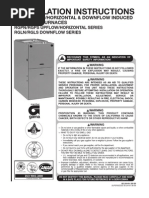 Rheem Gas Furnace Installation Manual