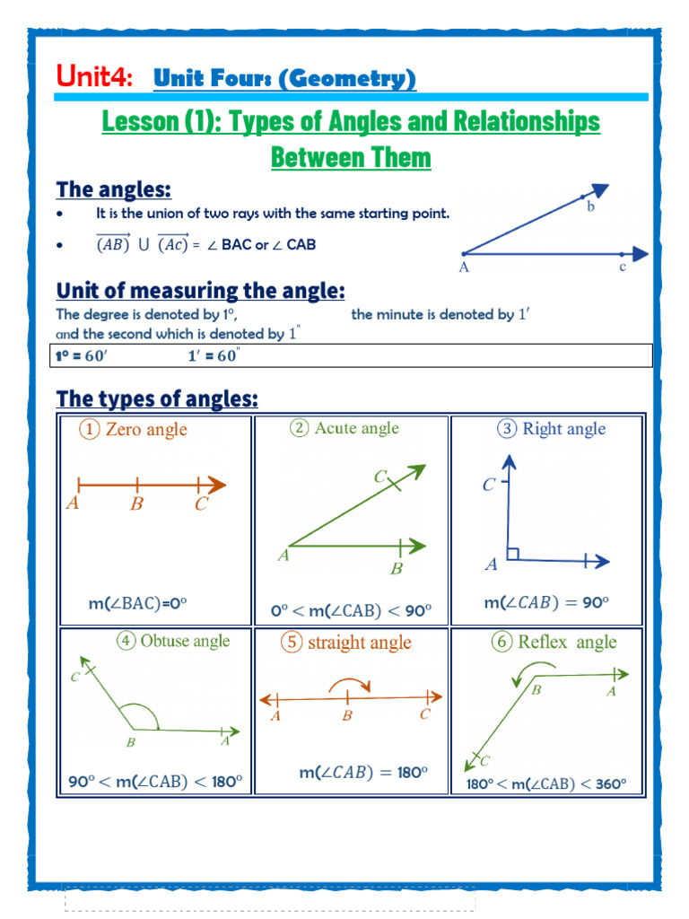 Geometry 1st Preparatory - Copy (1) New | PDF