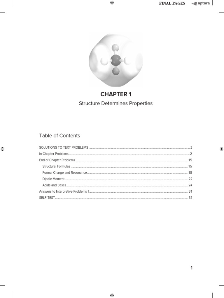 Solutions Manual for Organic Chemistry : Francis Carey