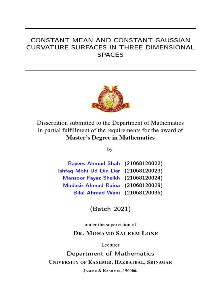 Dissertation DG | PDF