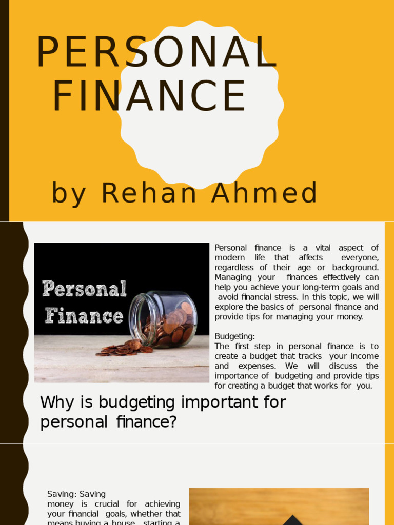 Personal Finance PDF