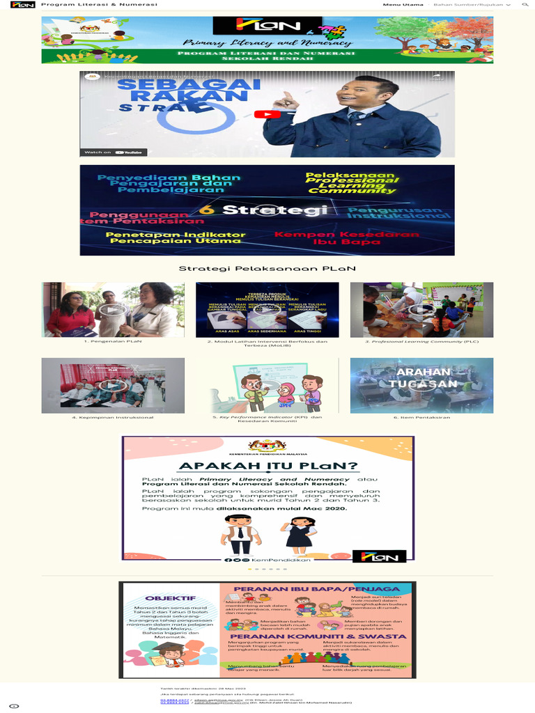 Program Literasi & Numerasi | PDF