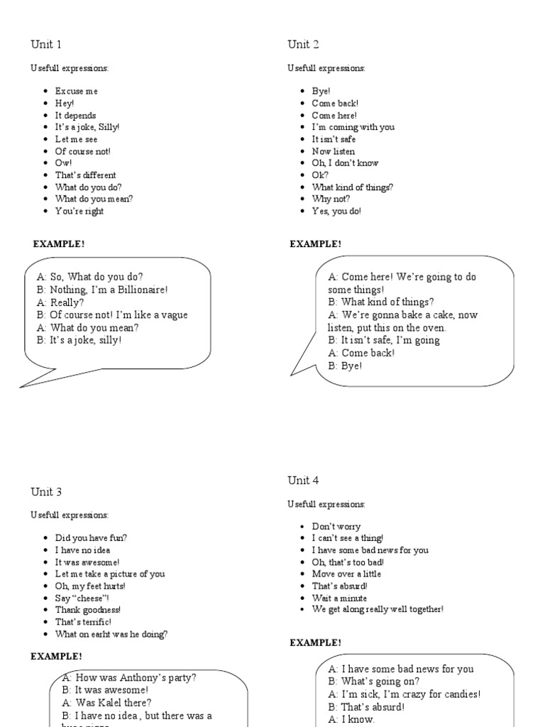Essential Expressions for Conversations | PDF | Self-Improvement