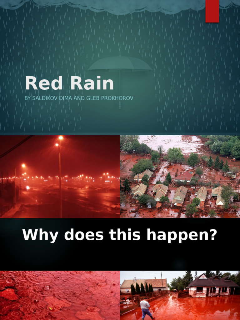 Red Rain | PDF