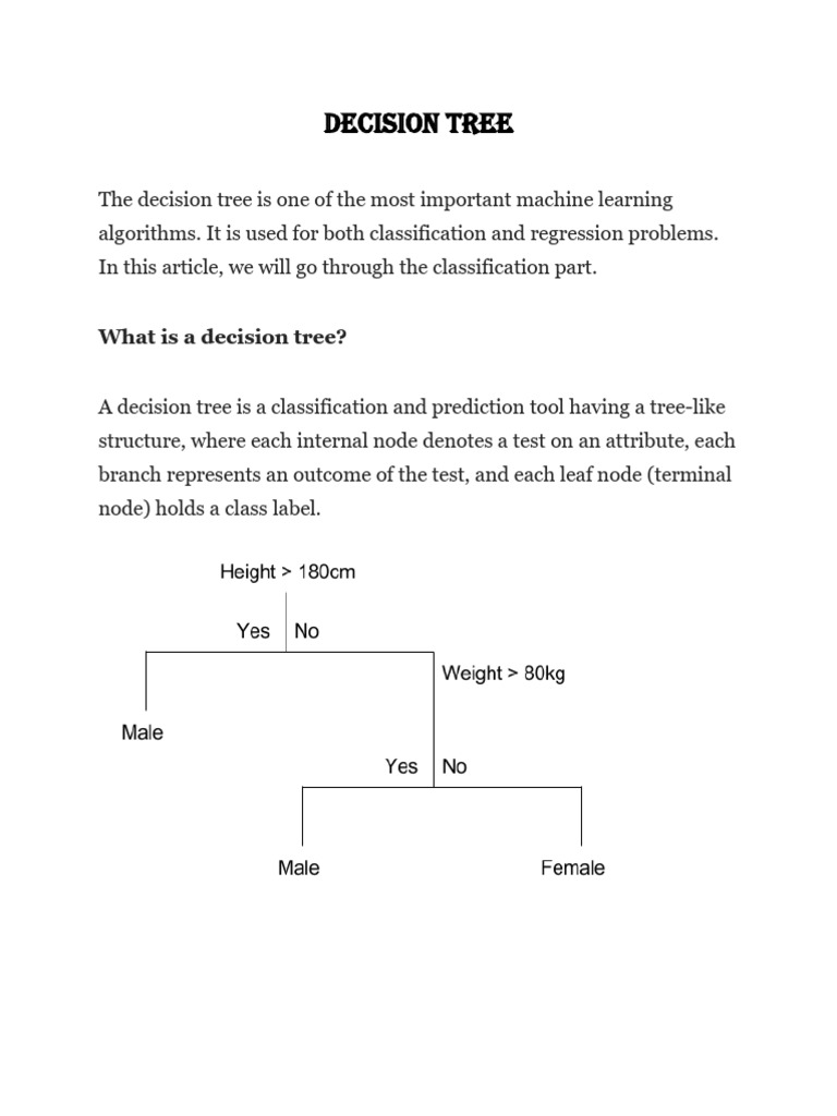 Descision Tree Pdf