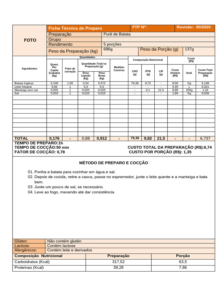 Modelo de Ficha - 2 | PDF