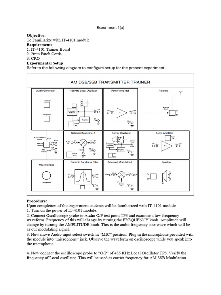 Experiment 1 | PDF
