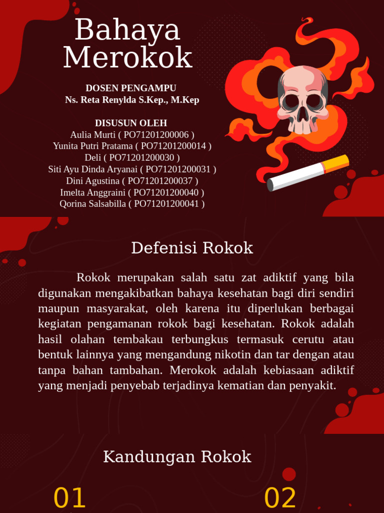 Bahaya Merokok | PDF