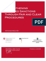 Strengthening Targeted Sanctions