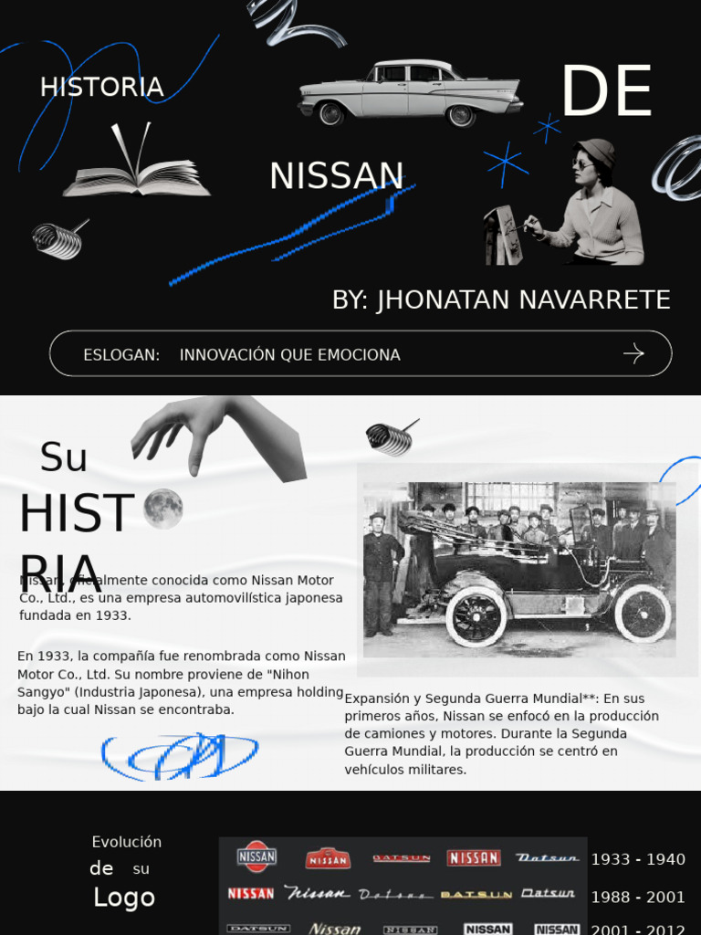 Historia De Nissan Pdf