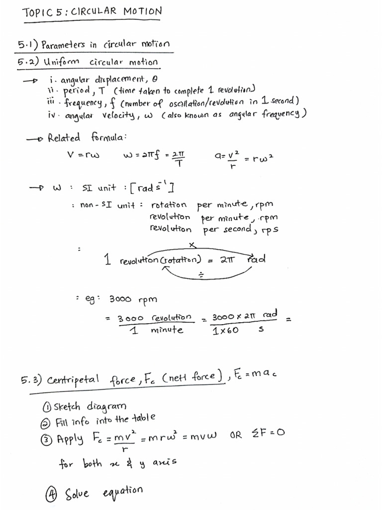Topic 5 Notes | PDF
