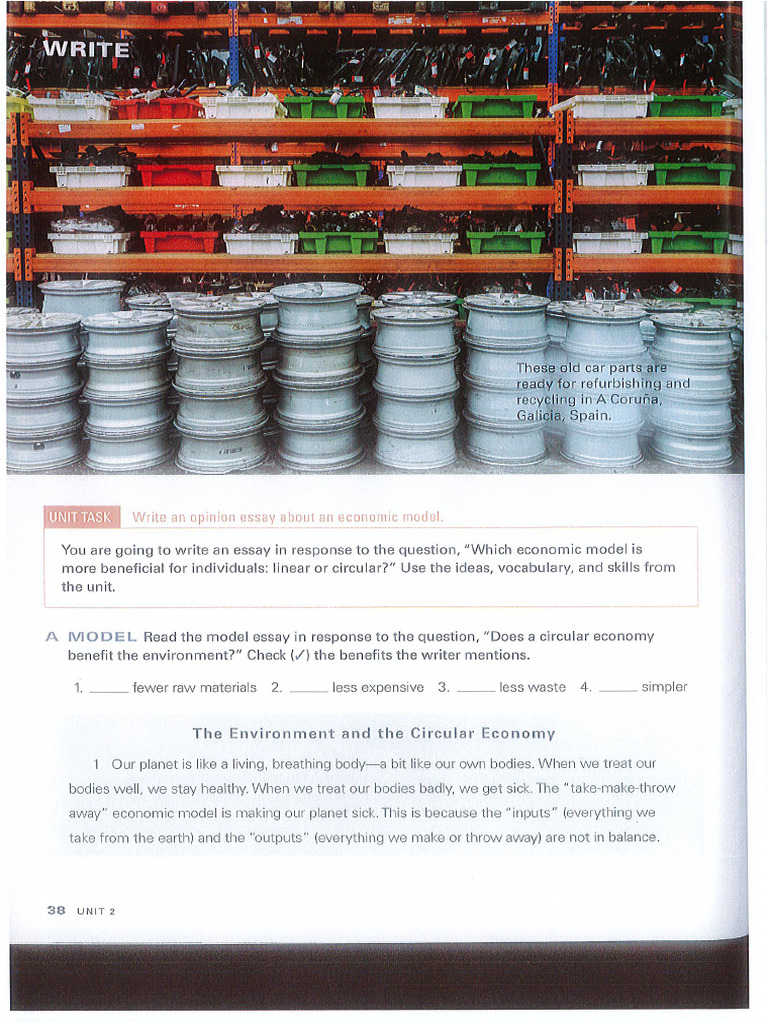 Reflect 5 Unit 2 Writing | PDF