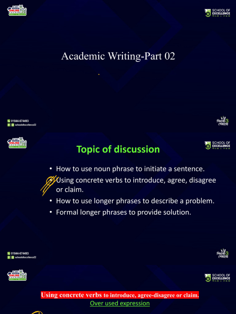 Slide Writing Class 02 | PDF