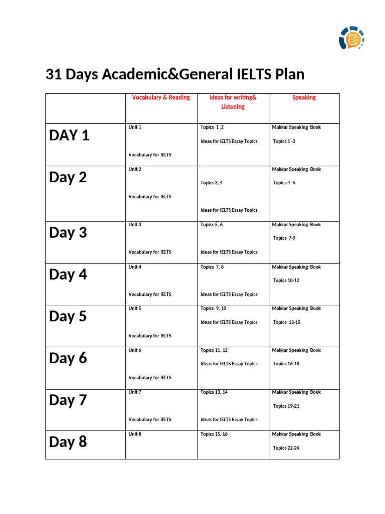 Study Plan2024 General Academic Pdf