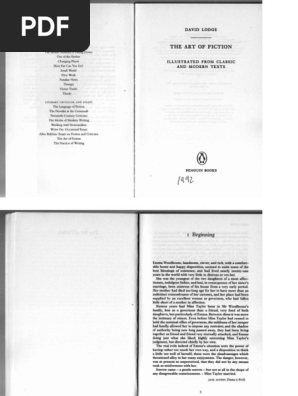 David Lodge The Art of Fiction | PDF
