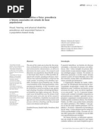 Deficiência visual, auditiva e física prevalência e fatores associados em estudo de base populaci