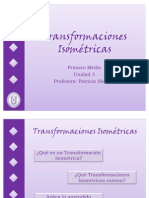 Transformaciones Isométricas