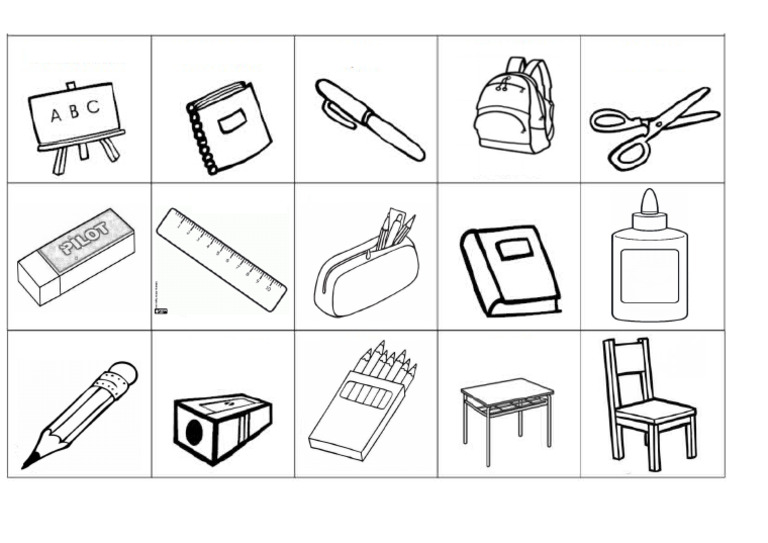 Classroom Objects | PDF
