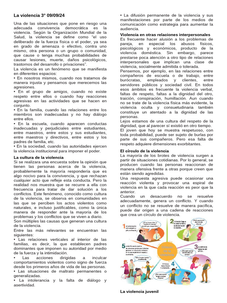 Prevención de la Violencia Juvenil | PDF | Violencia | Violencia doméstica