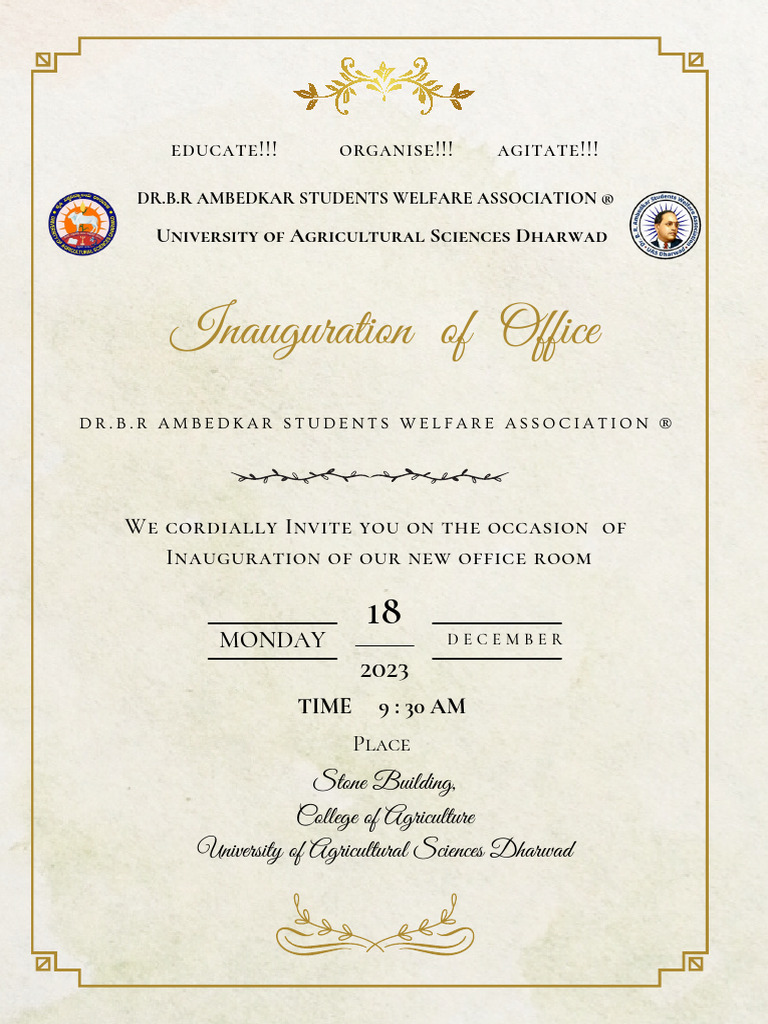 Inauguration of Office | PDF