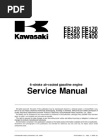 Kawasaki Fe290-400 Engine Service