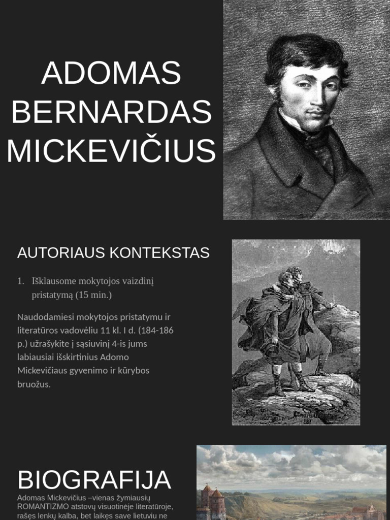 Adomas Mickevičius | PDF