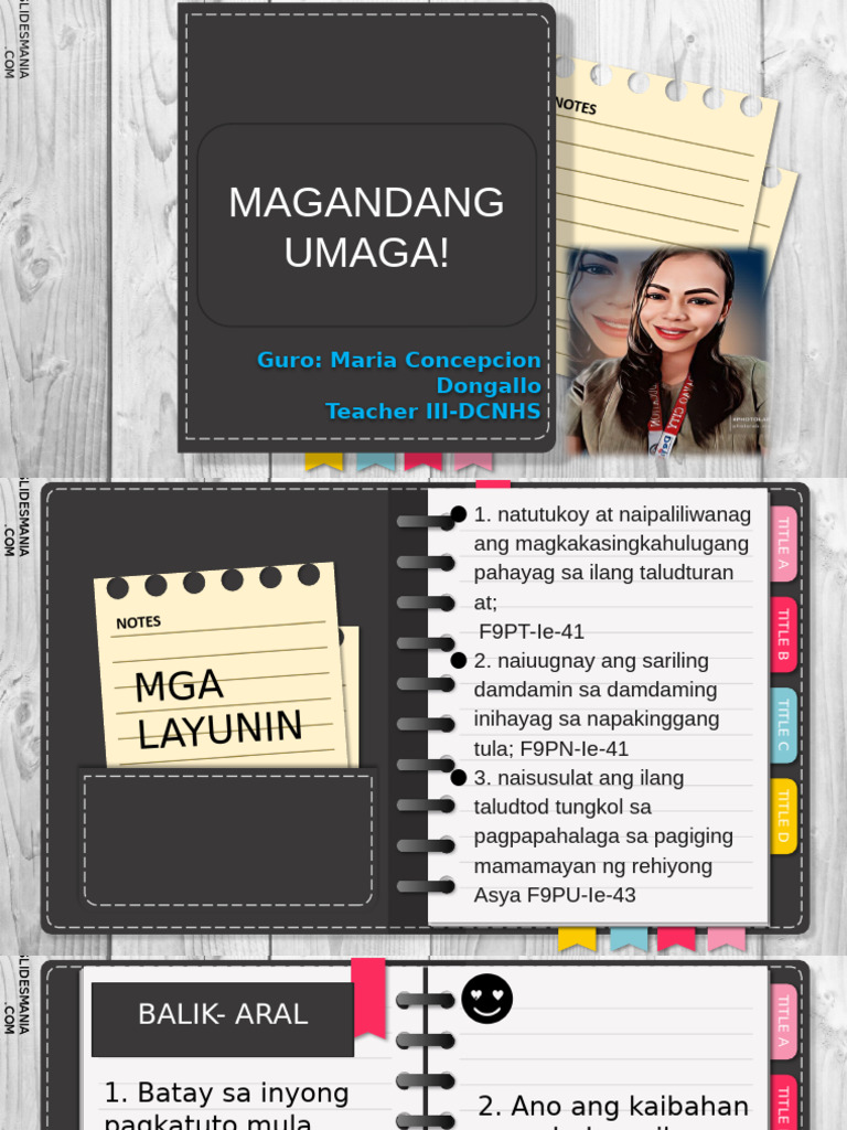 TULA PPT 1st Gr. | PDF