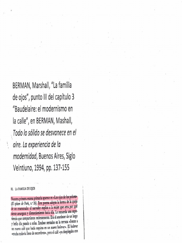Berman Subrayado | PDF