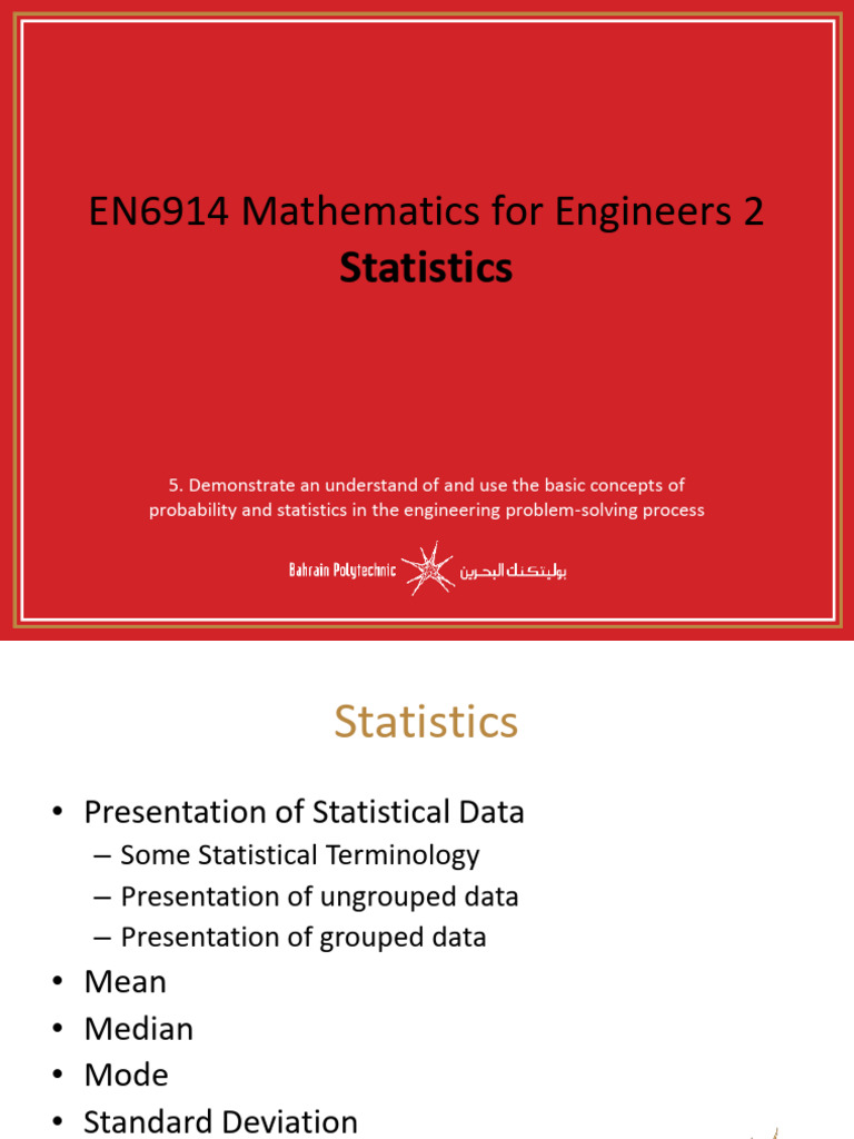 Statistics | PDF