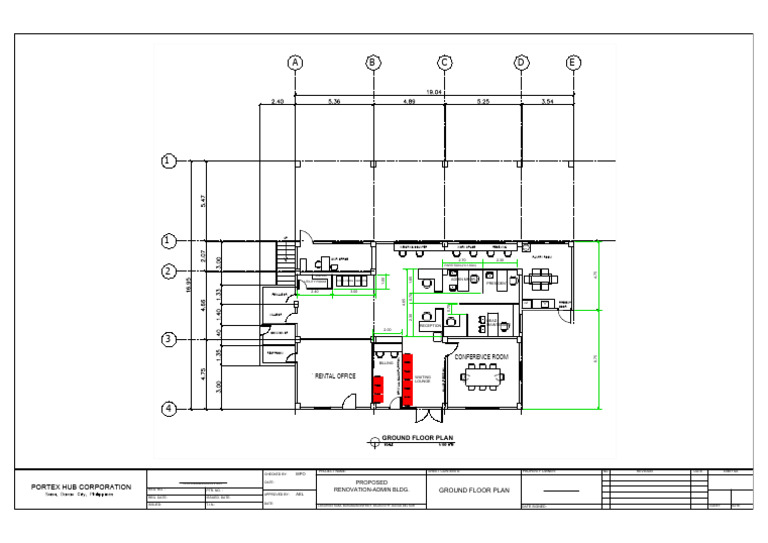 5 - ADMIN OFFICE - New Plan | PDF